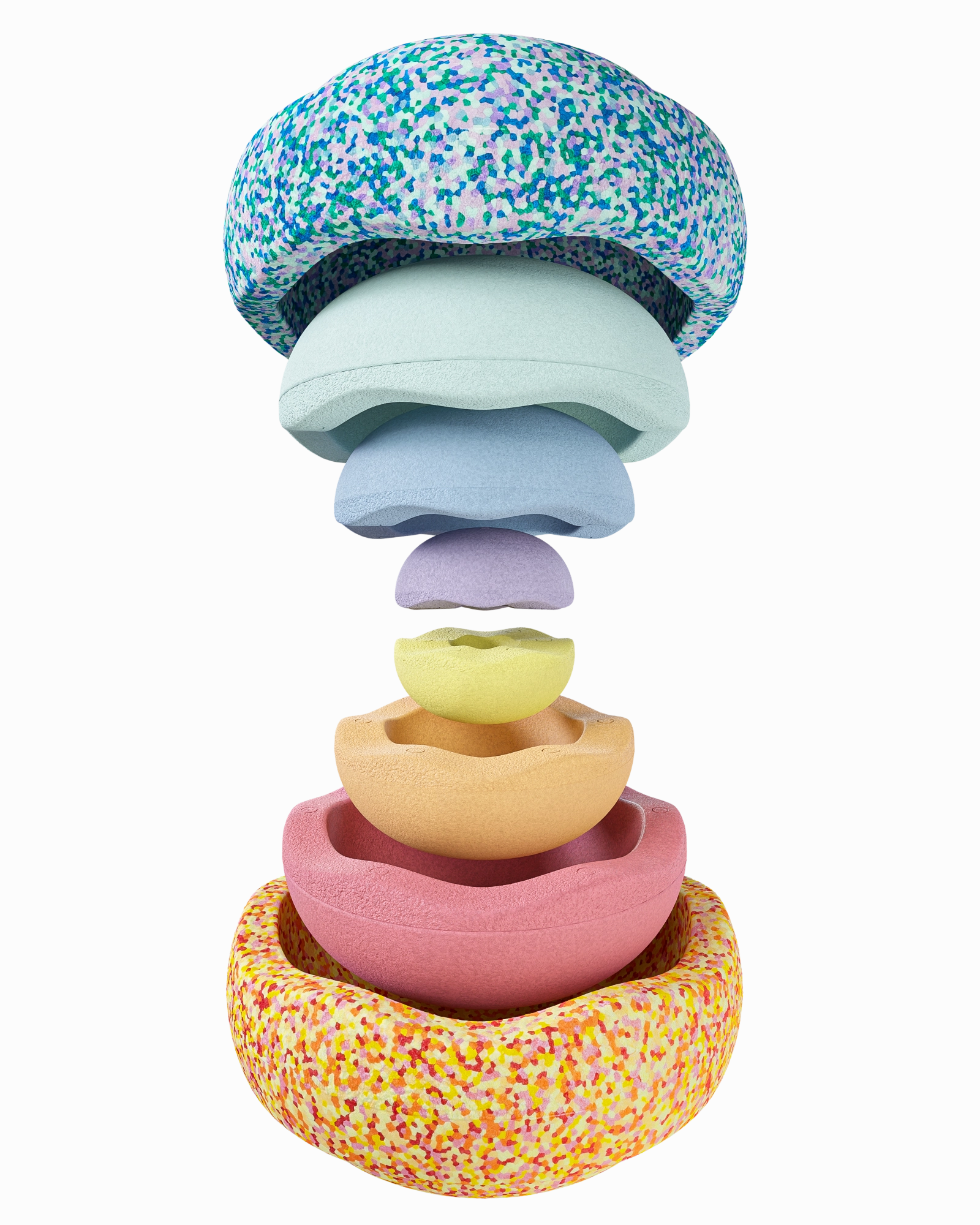 Stapelstein Inside Nesting and Stacking Set - 8 pieces