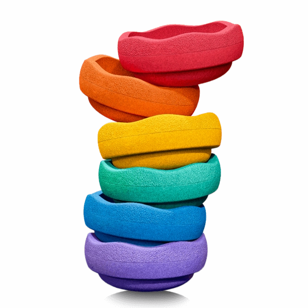 Stapelstein Mini Rainbow Stackers