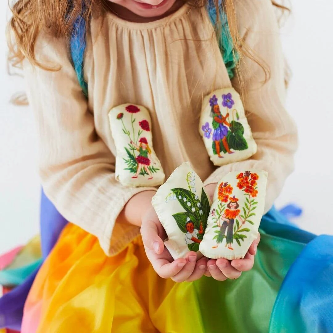 Stuffed Flower Fairies Set