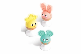 Suction Cup Rattle and Teether Set