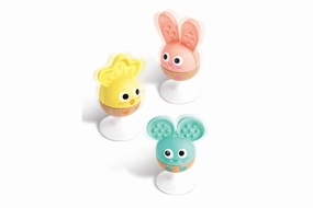 Suction Cup Rattle and Teether Set