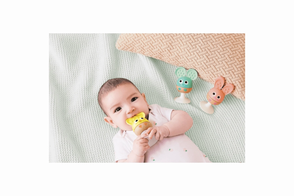 Suction Cup Rattle and Teether Set