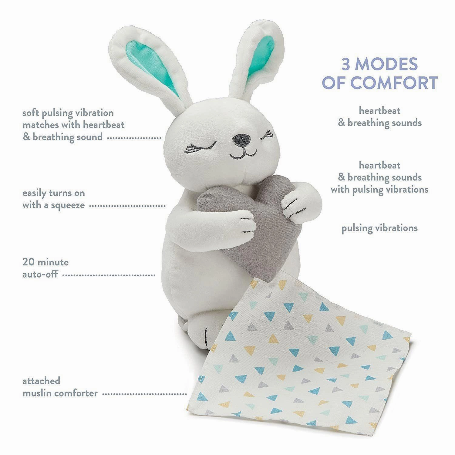 Summer Infant Little Heartbeats Soother Bunny