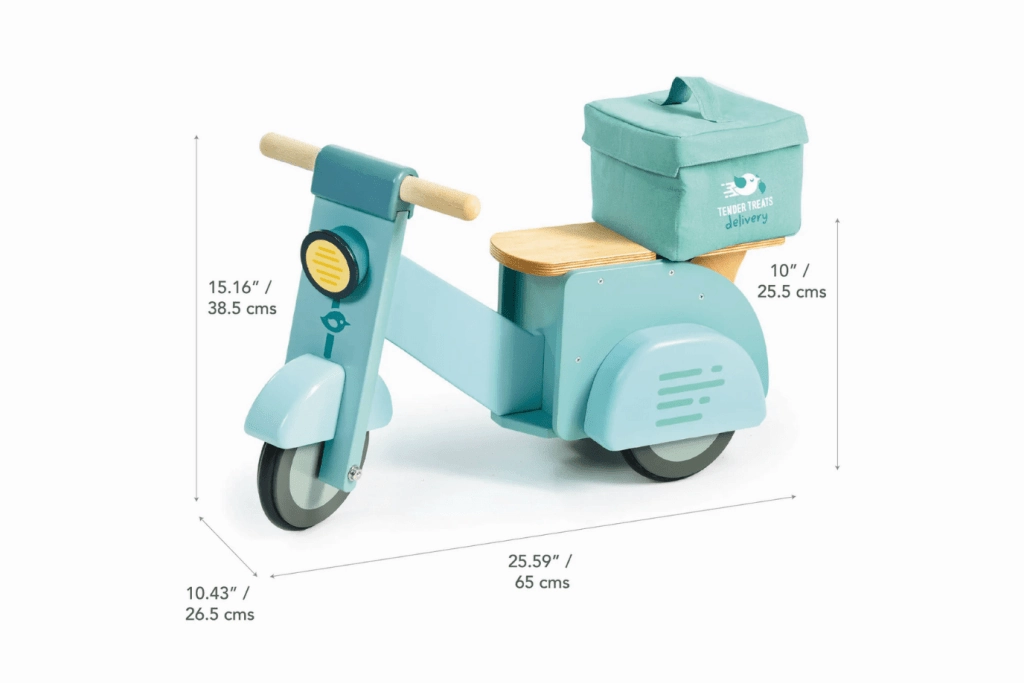 Tender Leaf Delivery Scooter