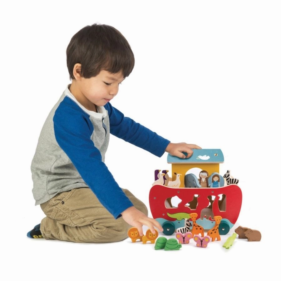 Tender Leaf Toys - Noah's Shape Sorter Ark