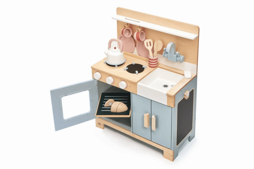 Tenderleaf Wooden Play Kitchen