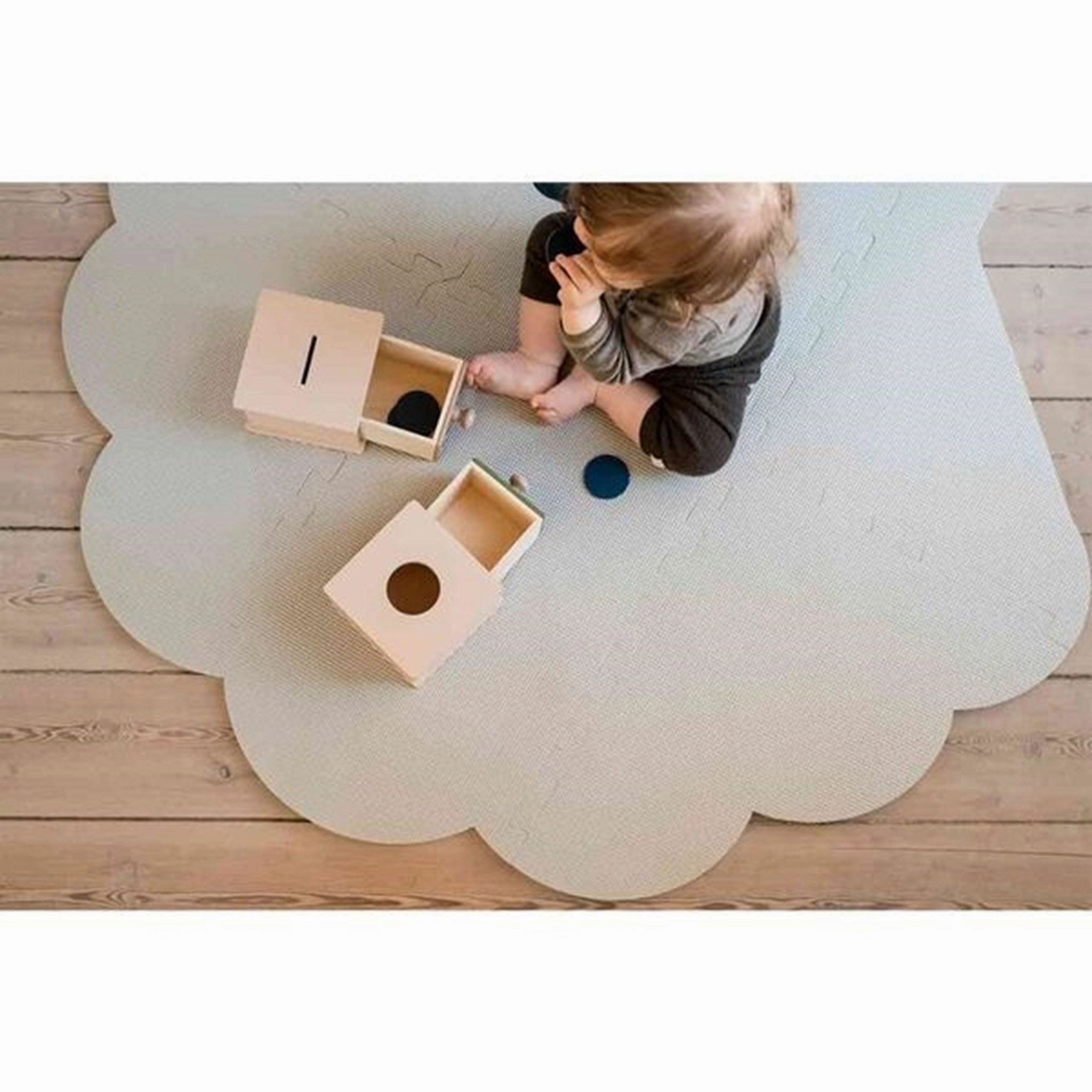 That's Mine Foam Play Mat Seashell Plum