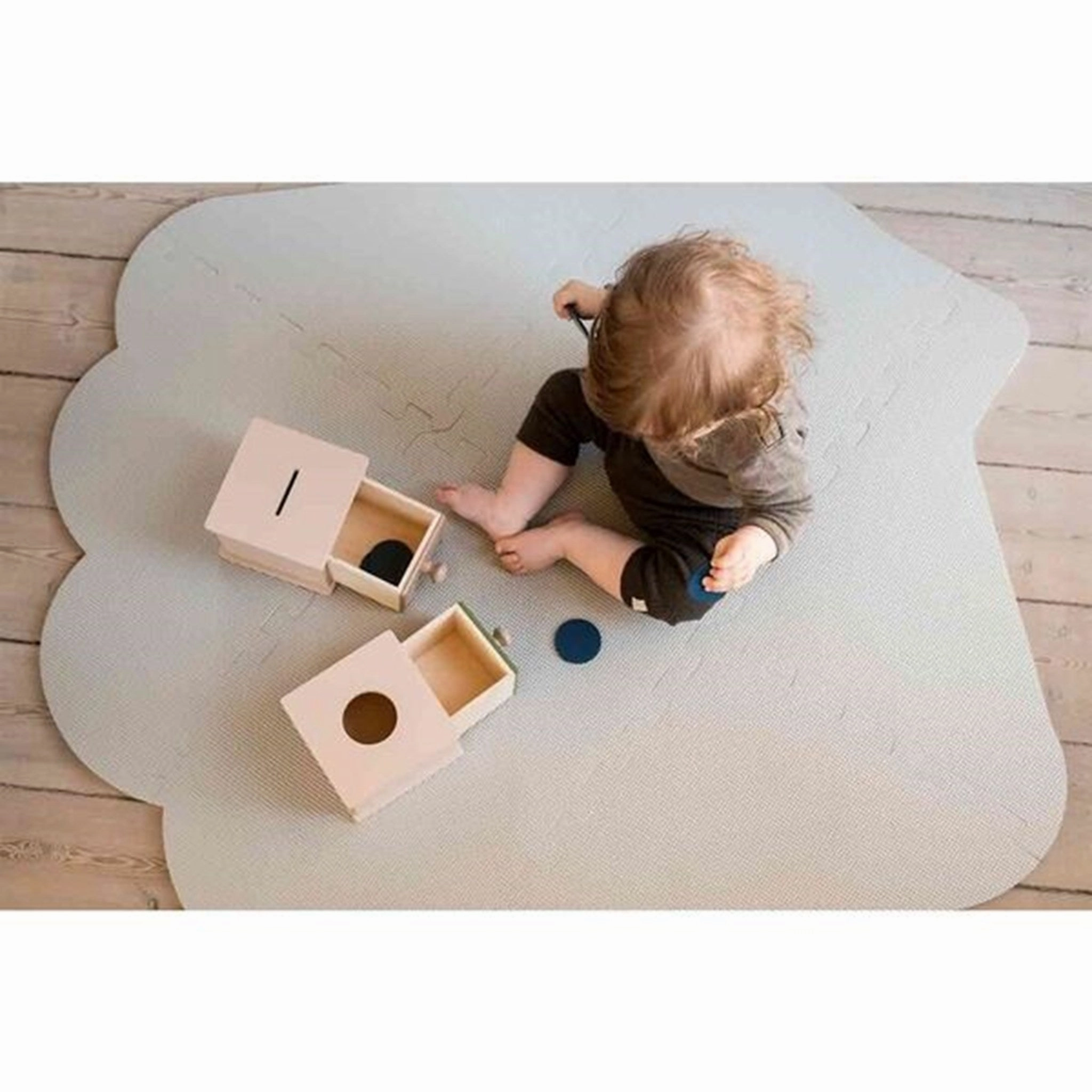 That's Mine Foam Play Mat Seashell Plum