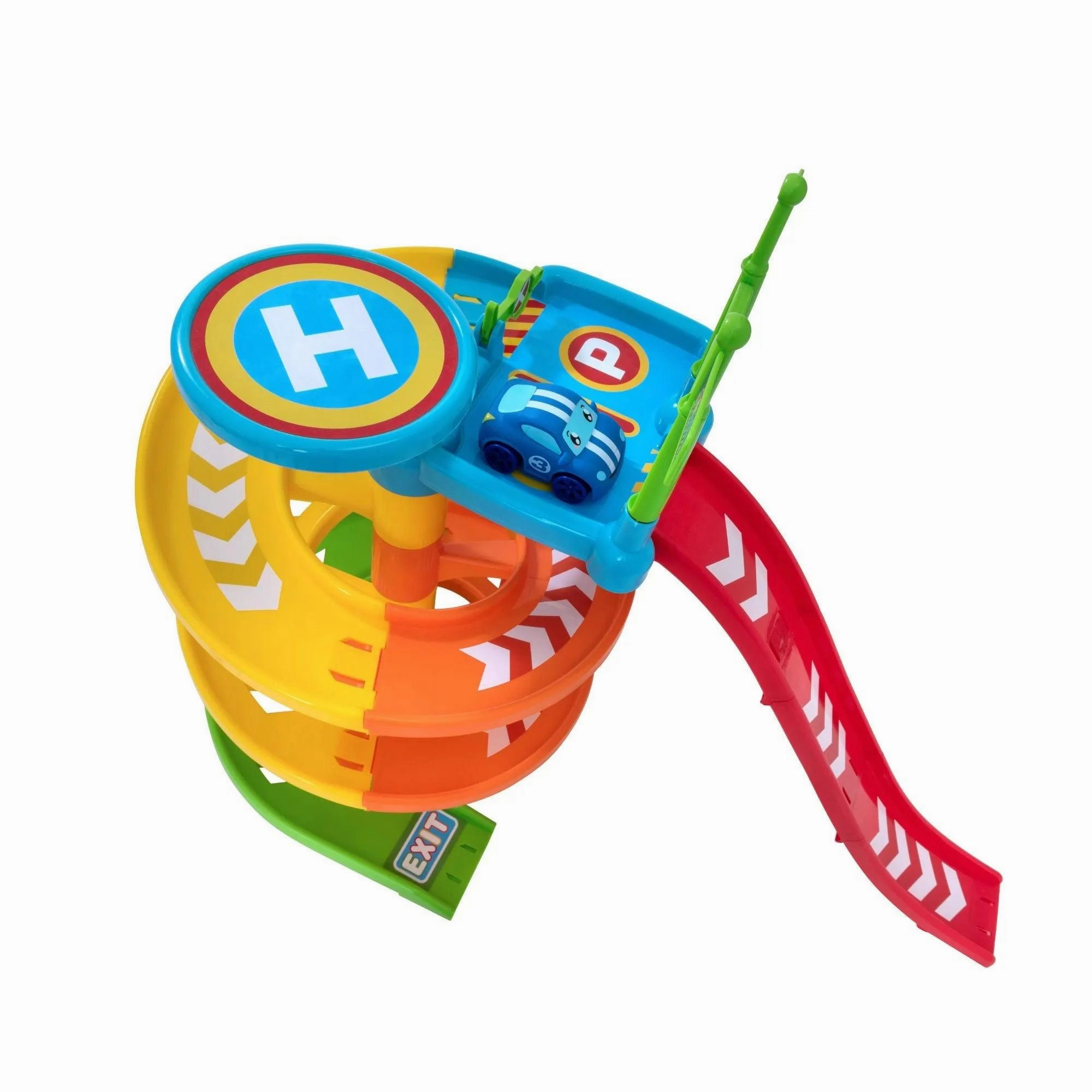 Tiny Teamsterz Spiral Raceway Launcher