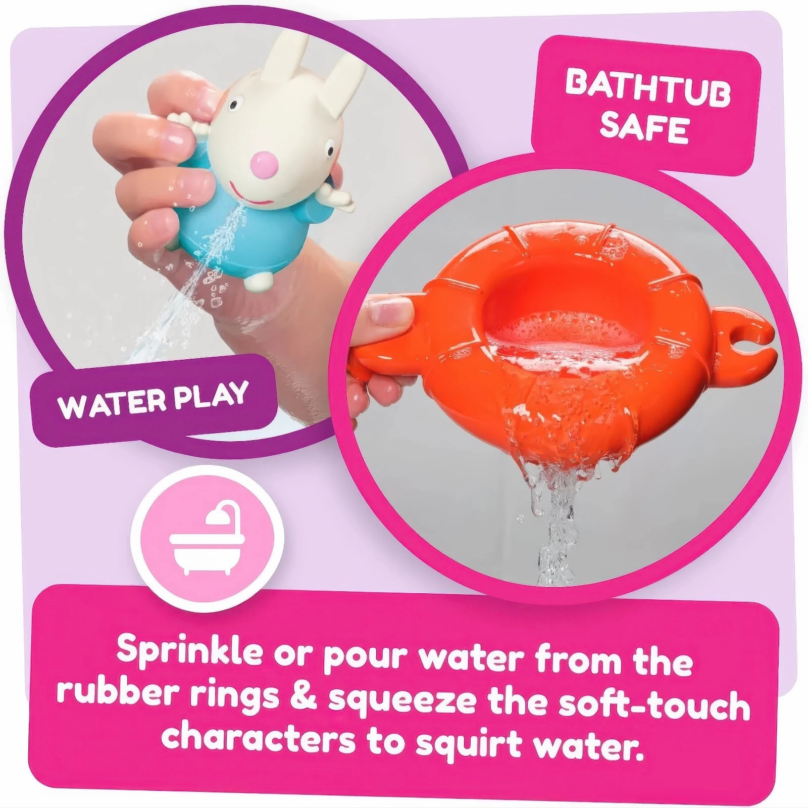 TOMY Tommies: Peppa's Pool Party