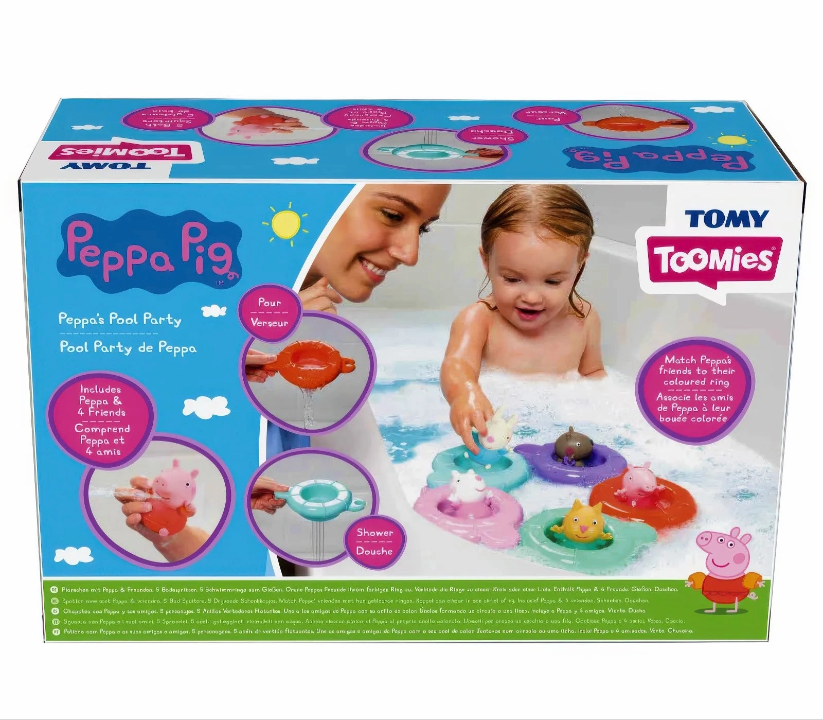 TOMY Tommies: Peppa's Pool Party