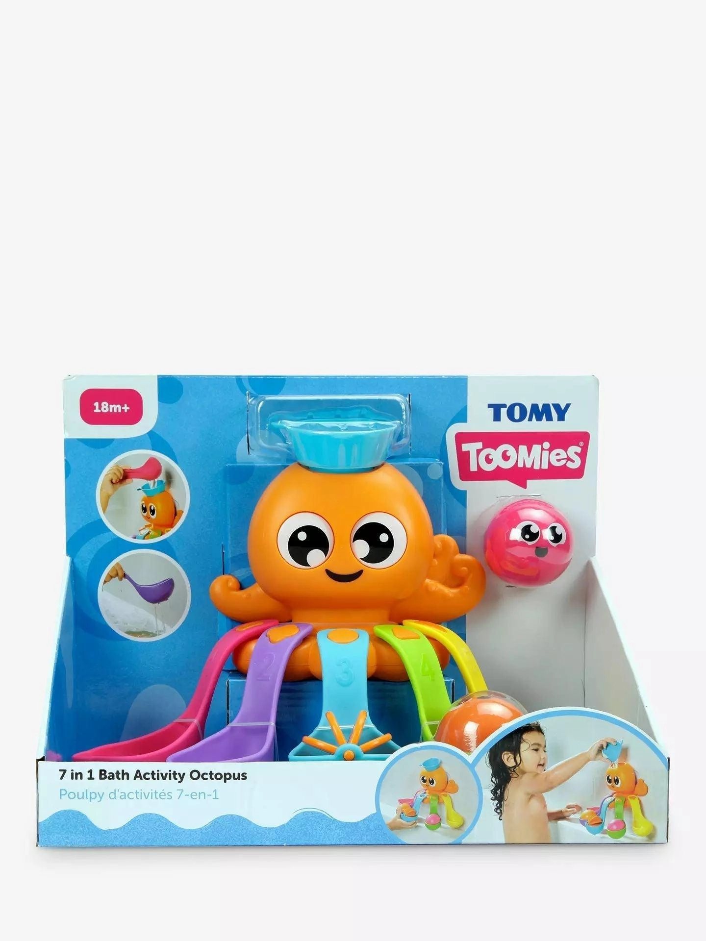 Tomy Toomies 7-in-1 Bath Activity Octopus