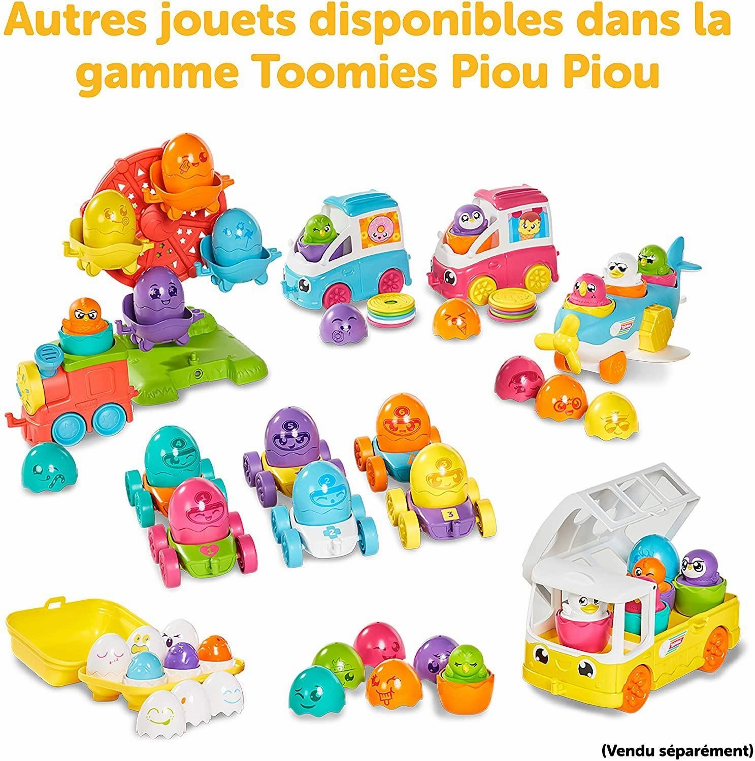 Tomy Toomies Hide & Squeak 2 In 1 Load & Go Plane