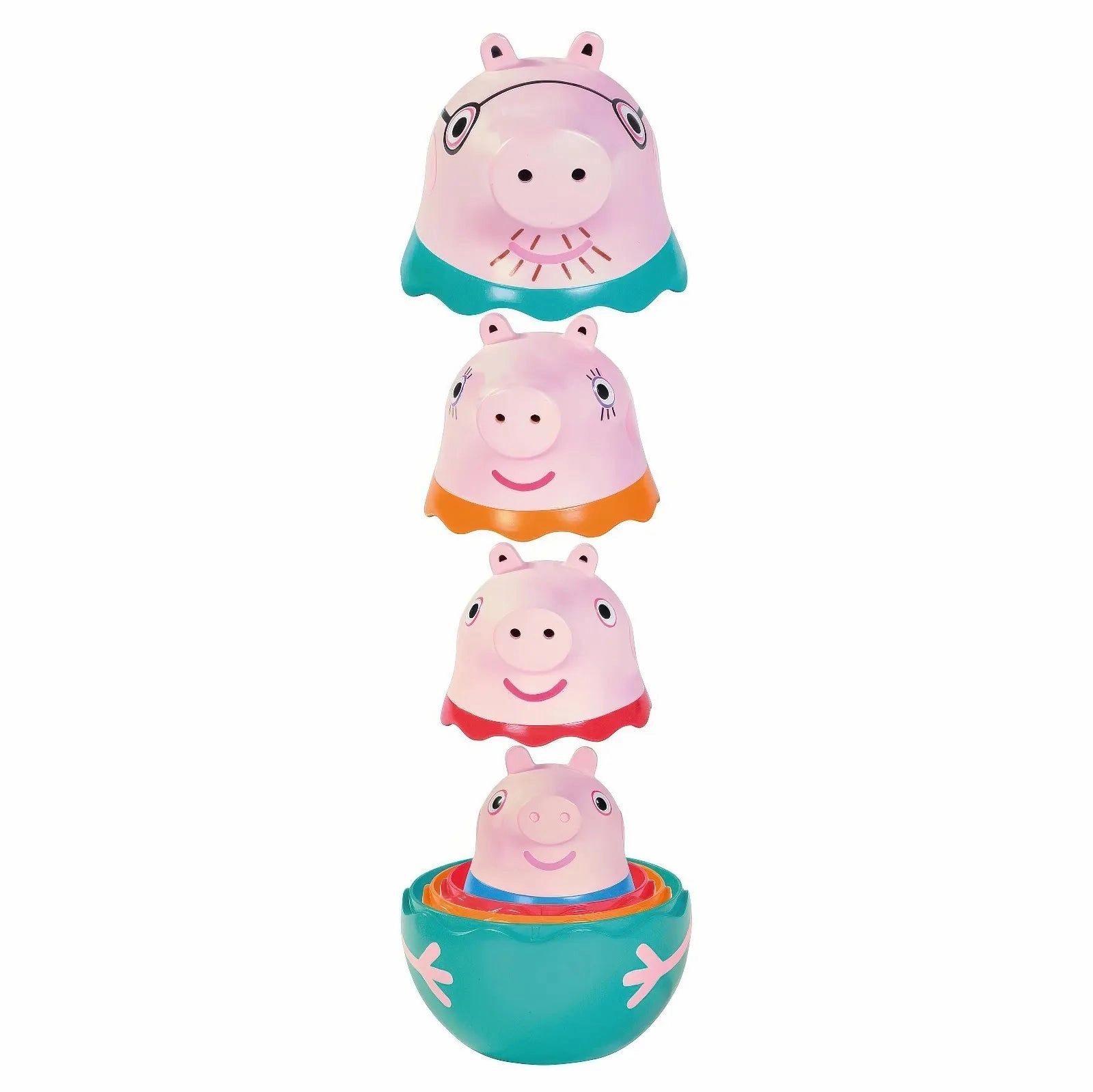 TOMY Toomies Peppa Pig - Peppas Nesting Family