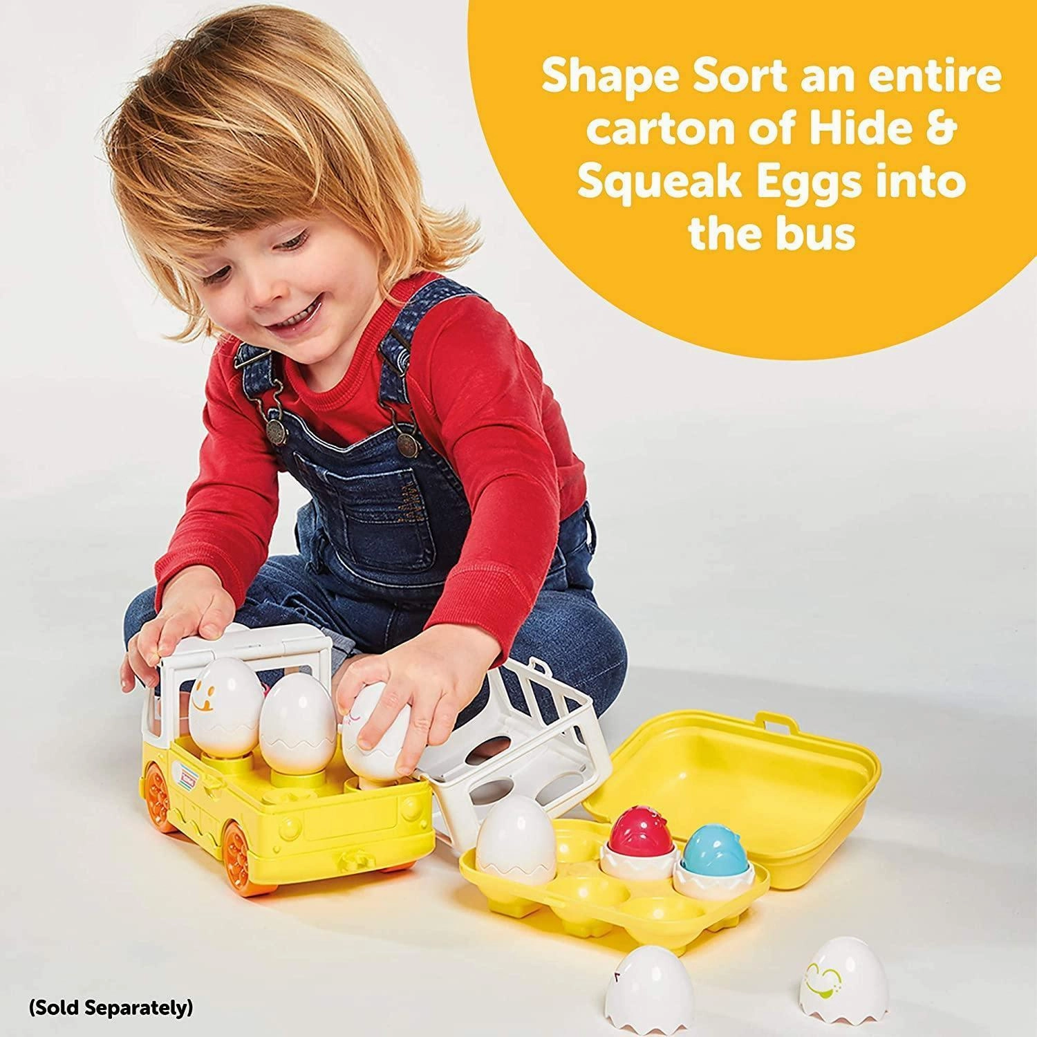 Toomies Tomy Hide and Squeak Egg Bus