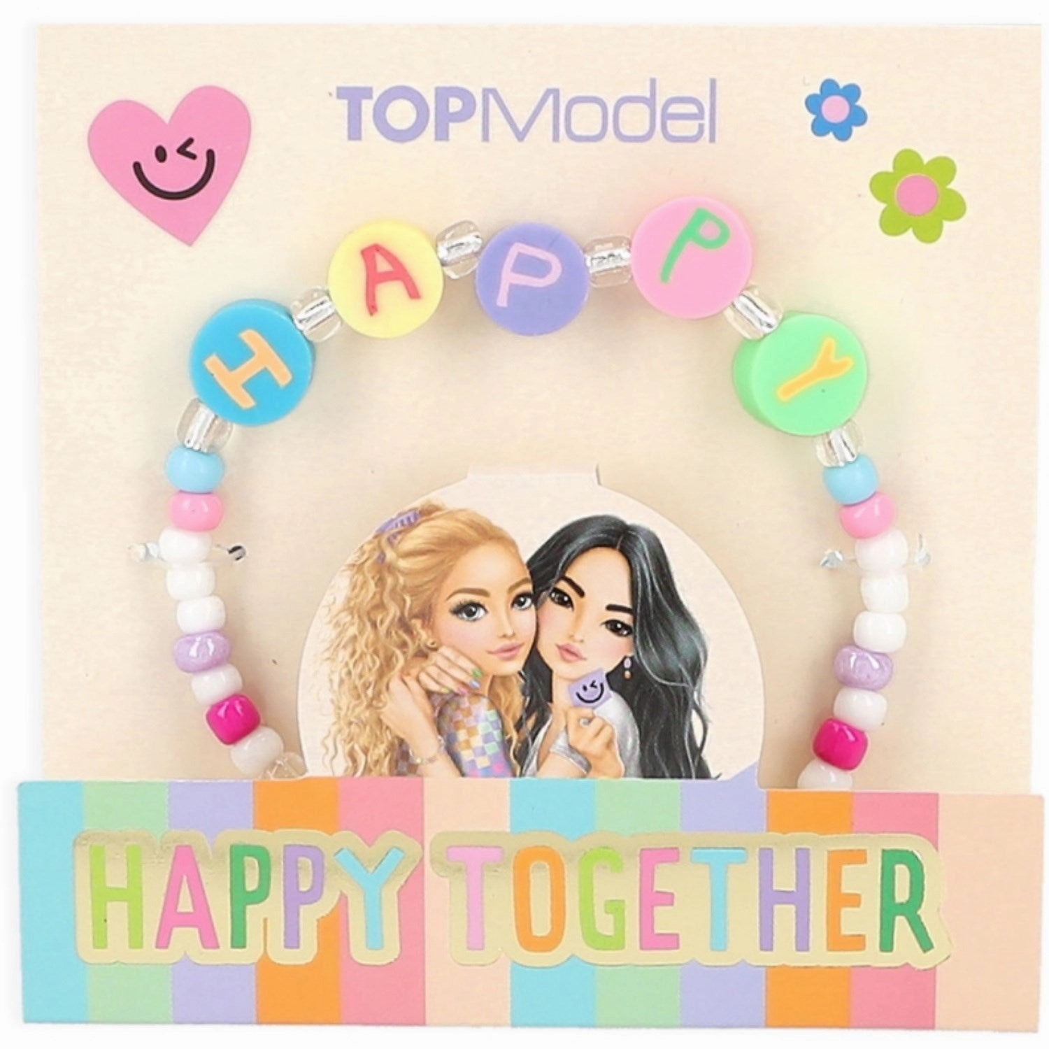 TOPModel Armbnd M/Tekst Joy