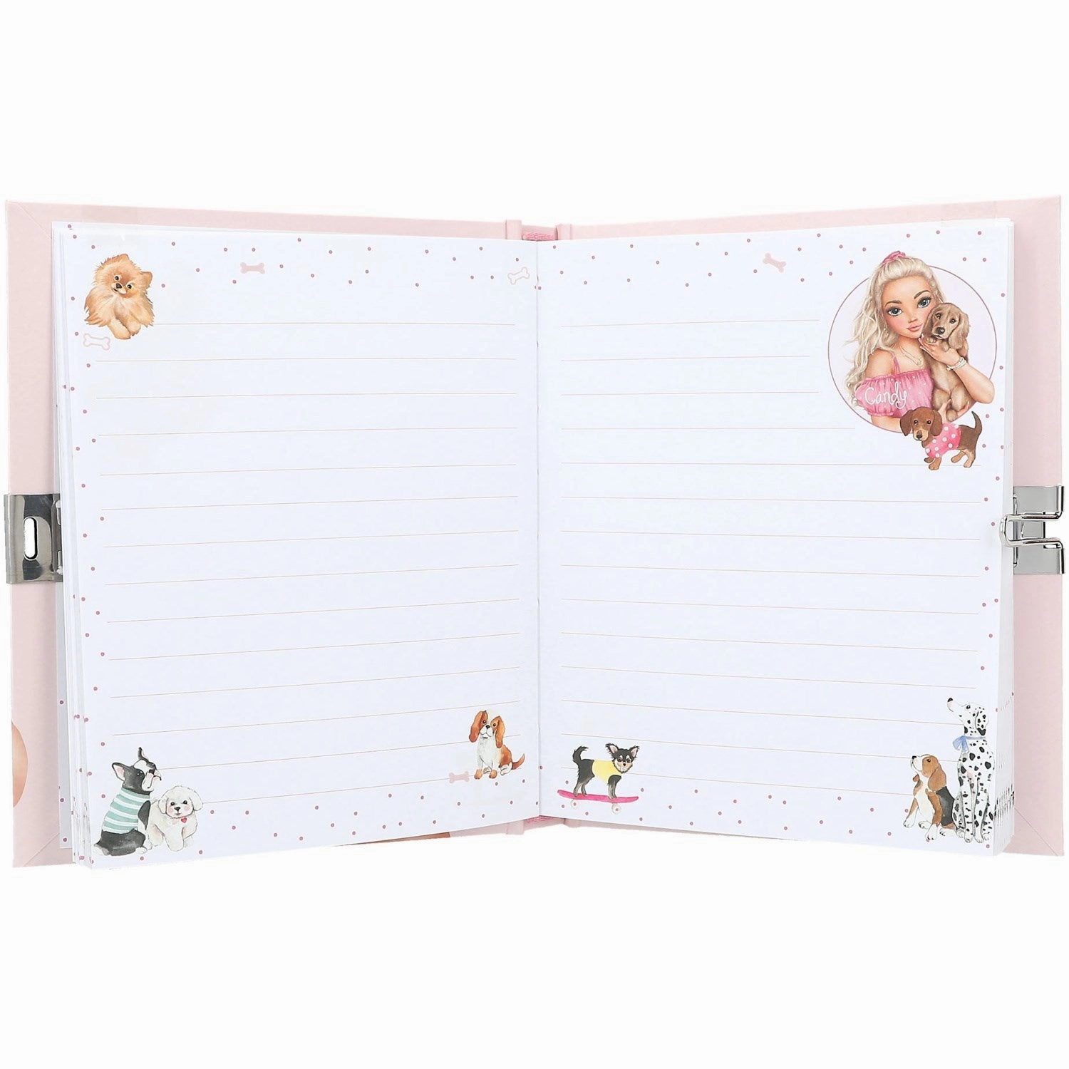 TOPModel Diary Kitty And Doggy Dog