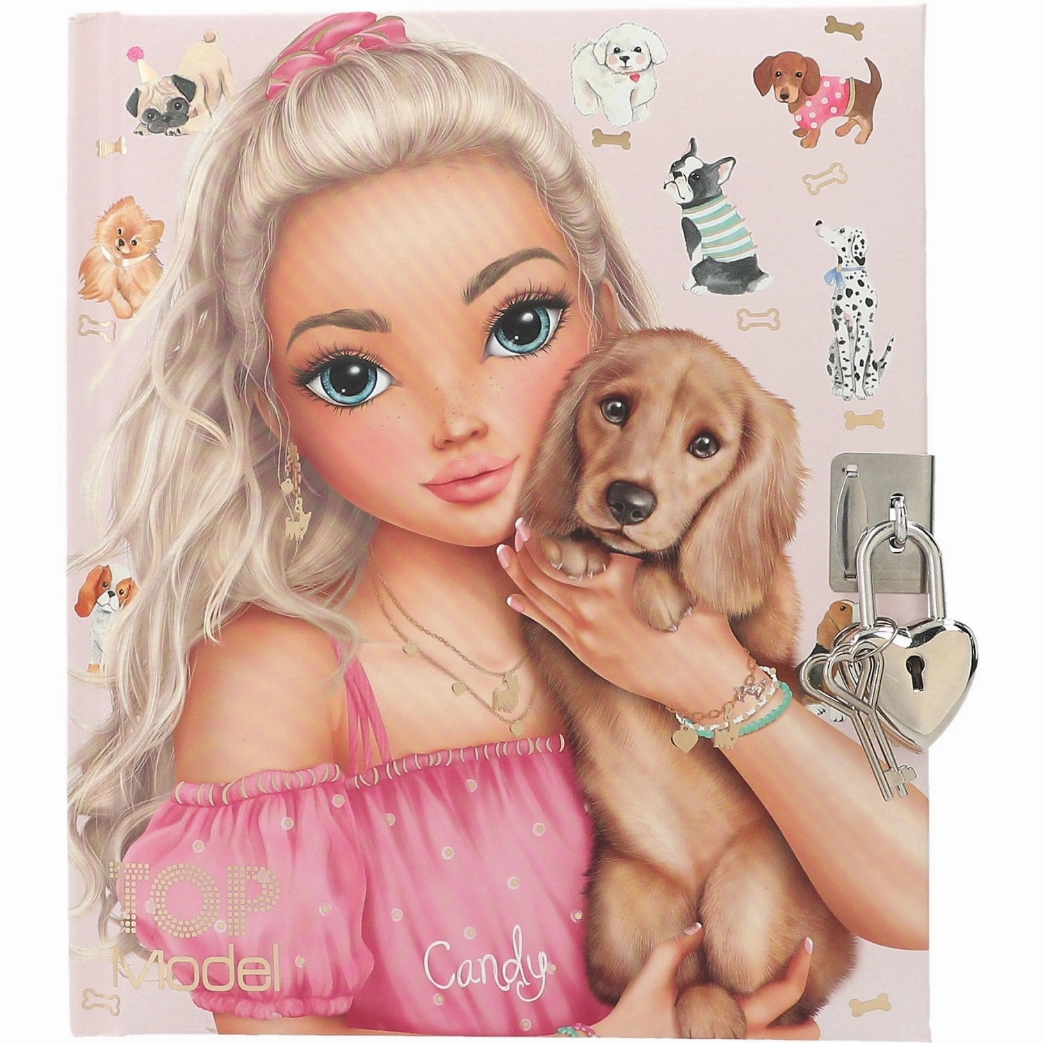 TOPModel Diary Kitty And Doggy Dog
