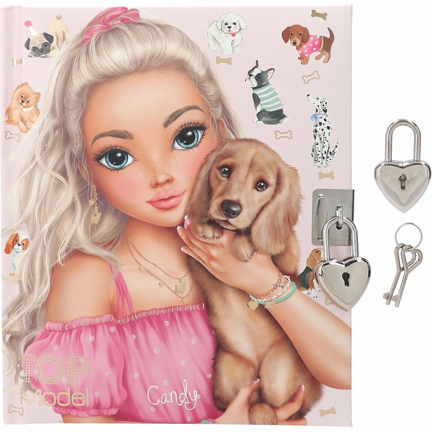 TOPModel Diary Kitty And Doggy Dog