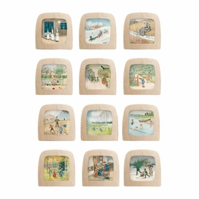 Toverlux Around The Year StoryLux Silhouettes, Set of 12