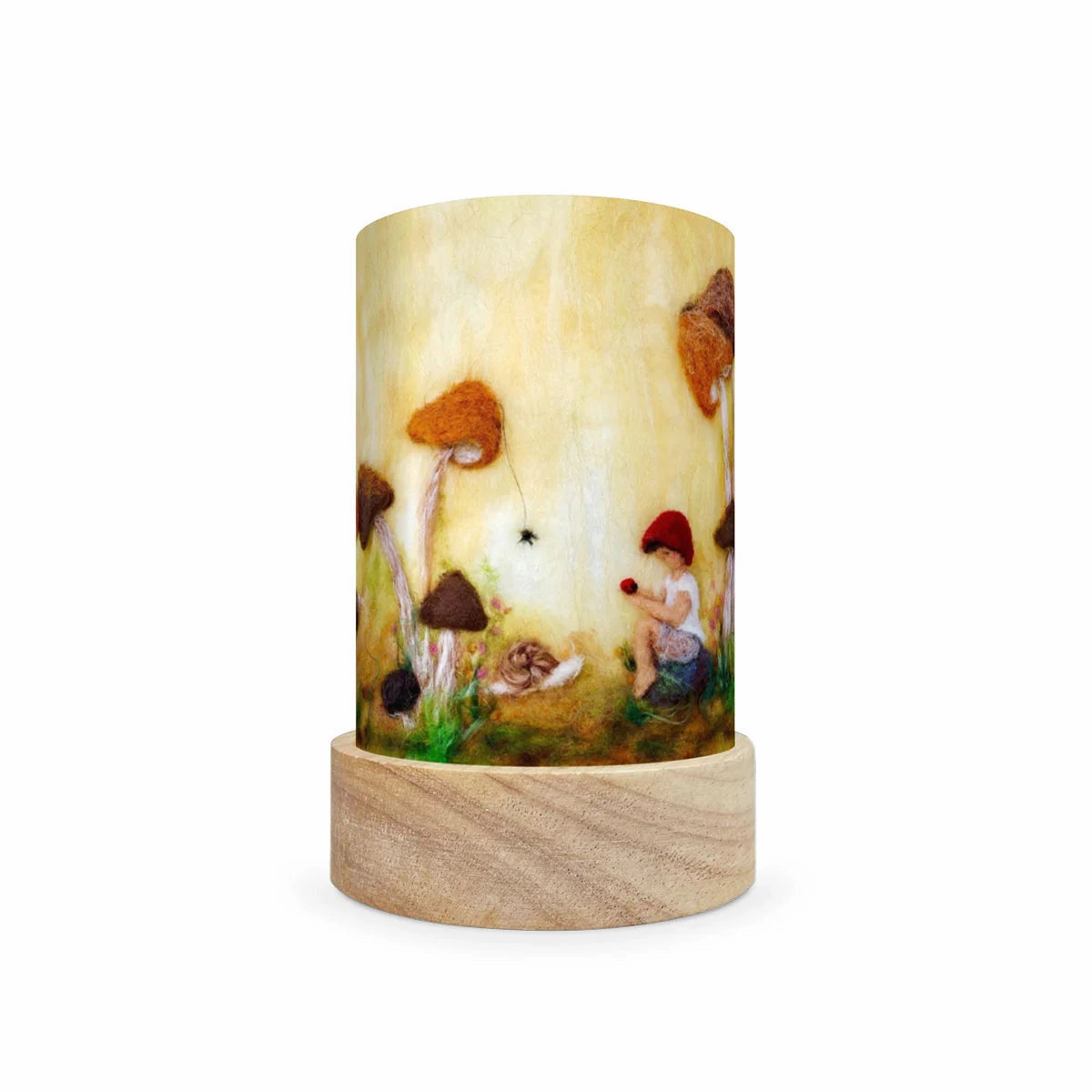 Toverlux Lantern Shades, Het Wol Feetje Shade Set 4, Seasons, Set of 5