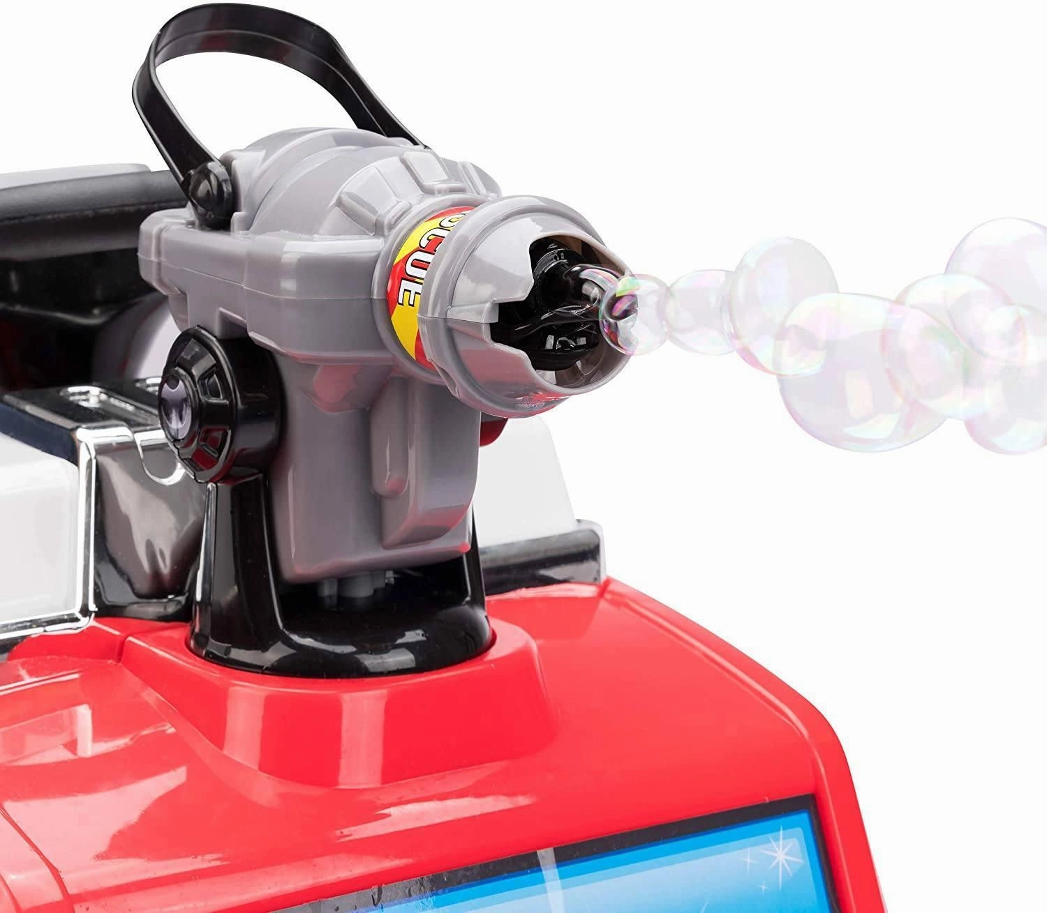 Toyrific Bubbles Children's Battery Ride-on Fire Engine