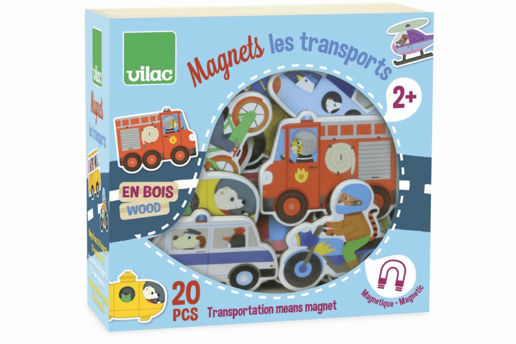 Transportation Magnets by Vilac