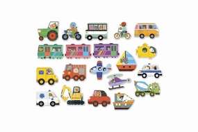 Transportation Magnets by Vilac
