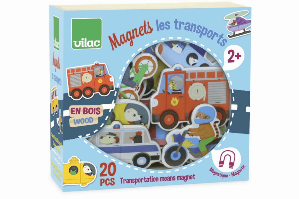 Transportation Magnets by Vilac