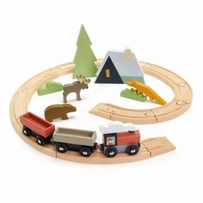 Treetops Wooden Train Set