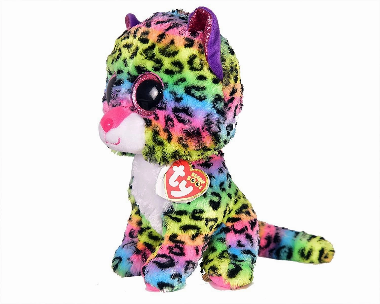 Ty Beanie Boo Dotty The Leopard Plush 24cm