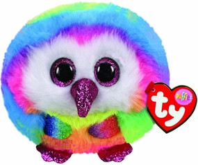 Ty Teeny Puffies Owen Owl 10cm Plush
