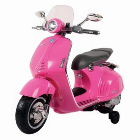 Vespa 946 Kids Electric 12V Battery Powered Motorbike Ride-on - Pink