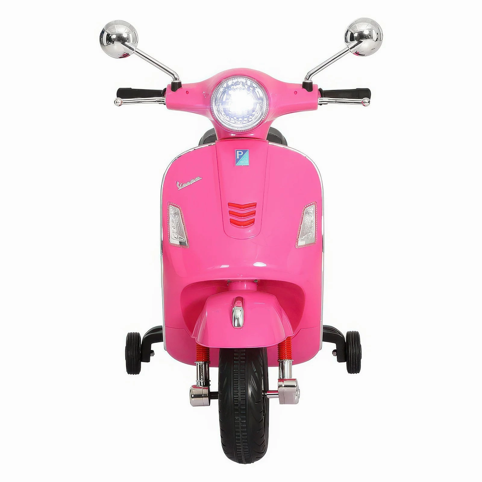 Vespa 946 Kids Electric 12V Battery Powered Motorbike Ride-on - Pink