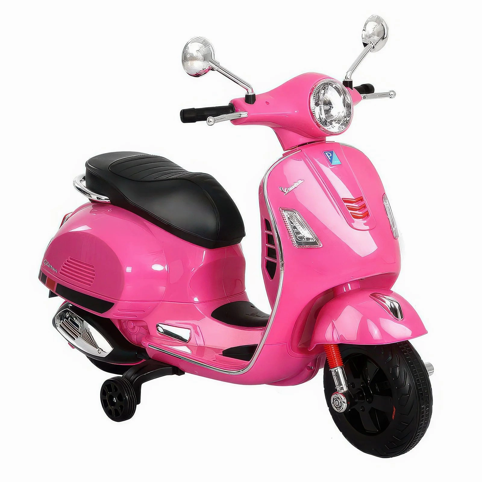 Vespa 946 Kids Electric 12V Battery Powered Motorbike Ride-on - Pink