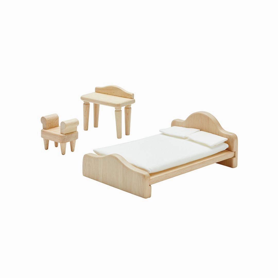 Victorian Wooden Dollhouse Furniture Set