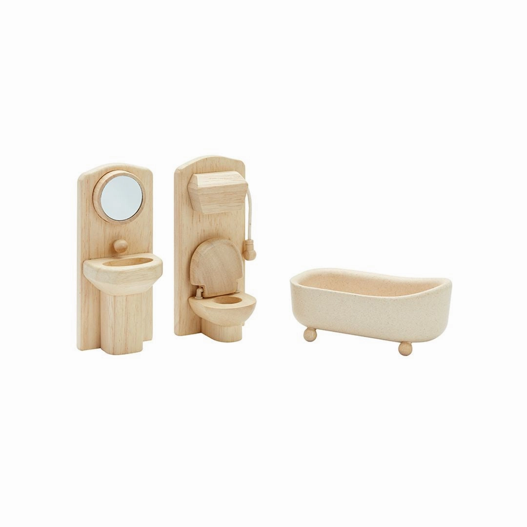 Victorian Wooden Dollhouse Furniture Set