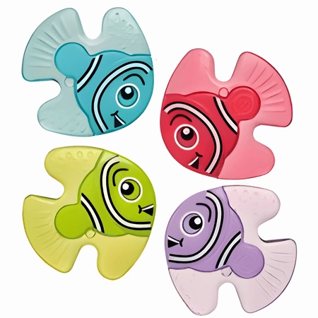 Vital Baby SOOTHE Fishy Friends Teethers 2Pk