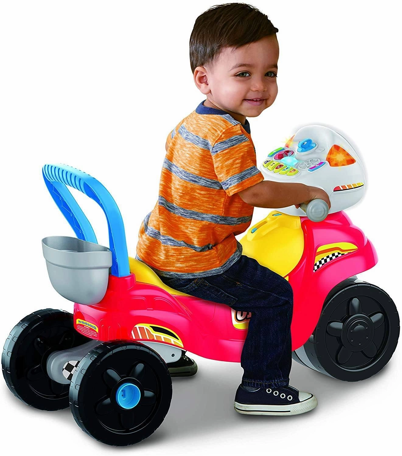 VTech 529463 3-in-1 Ride With Me Motorbike