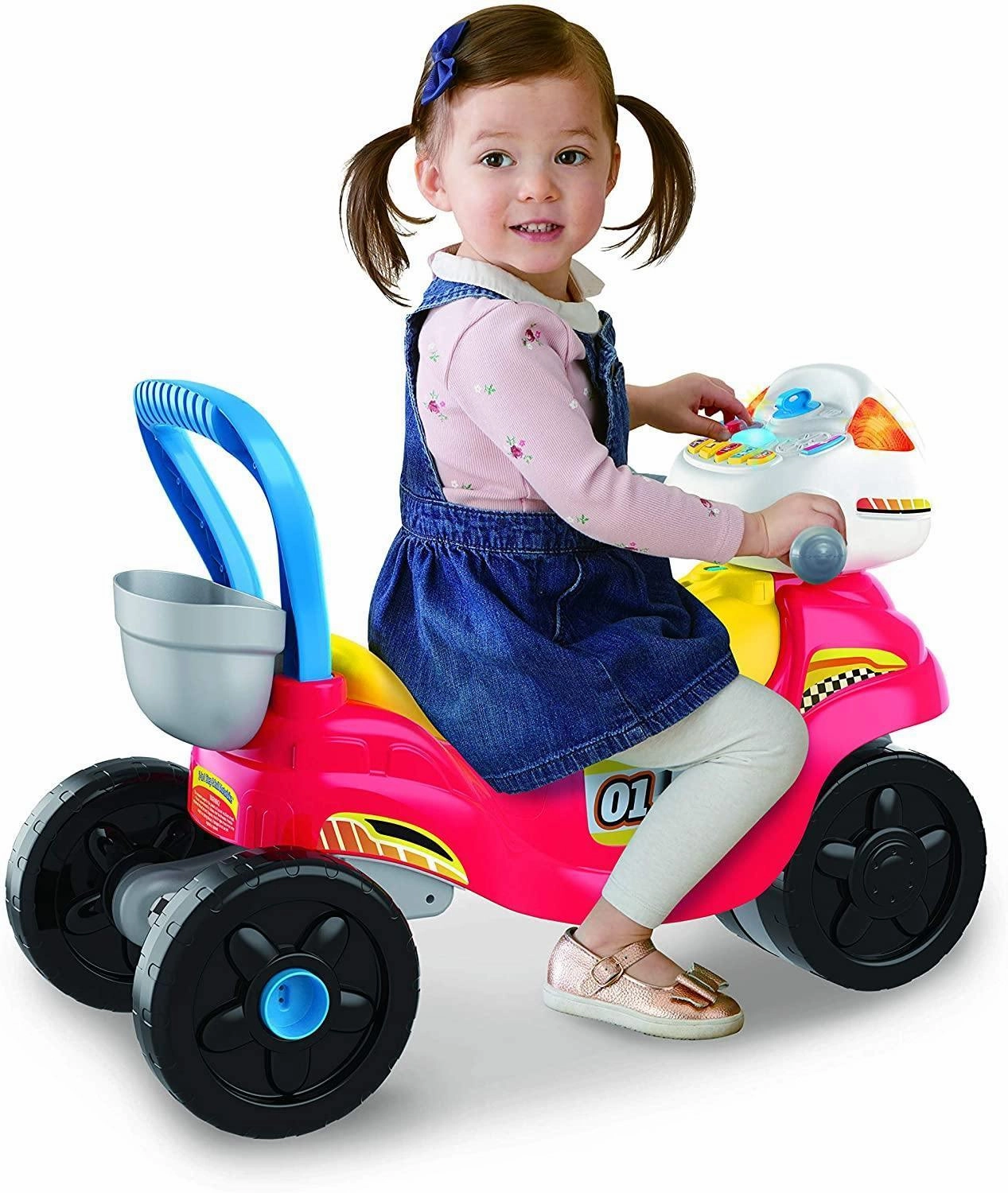 VTech 529463 3-in-1 Ride With Me Motorbike