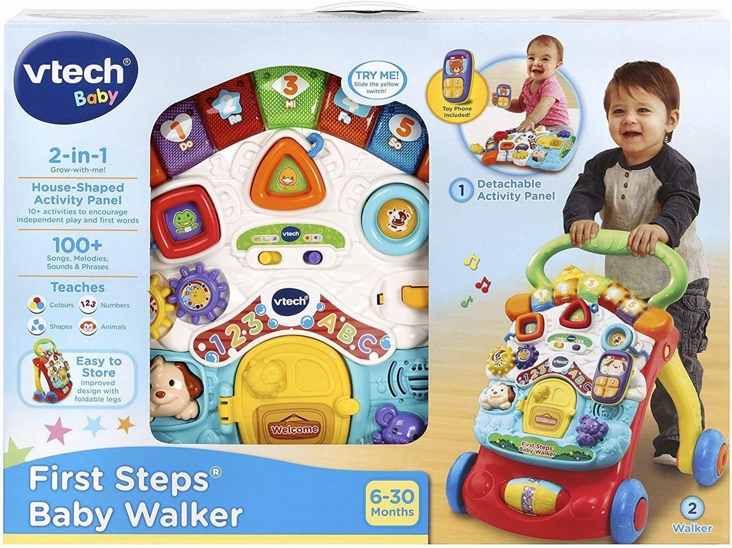 VTech Baby Walker, English, Multi-Coloured