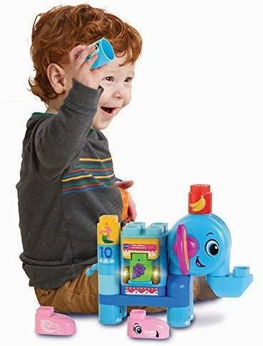 VTech Bla-Bla Blocks  Elephant Discoveries Toy Construction (GREEK LANGUAGE)