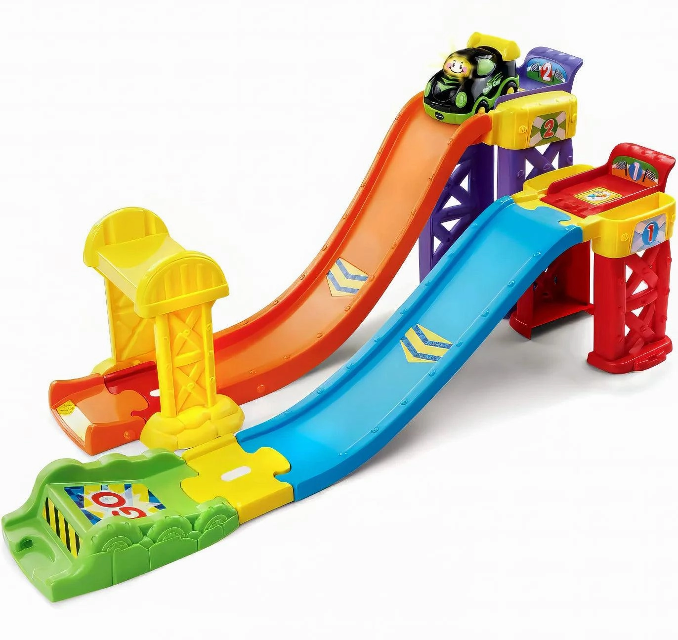 VTech Go! Go! Smart Wheels 3-in-1 Launch and Play Raceway Playset