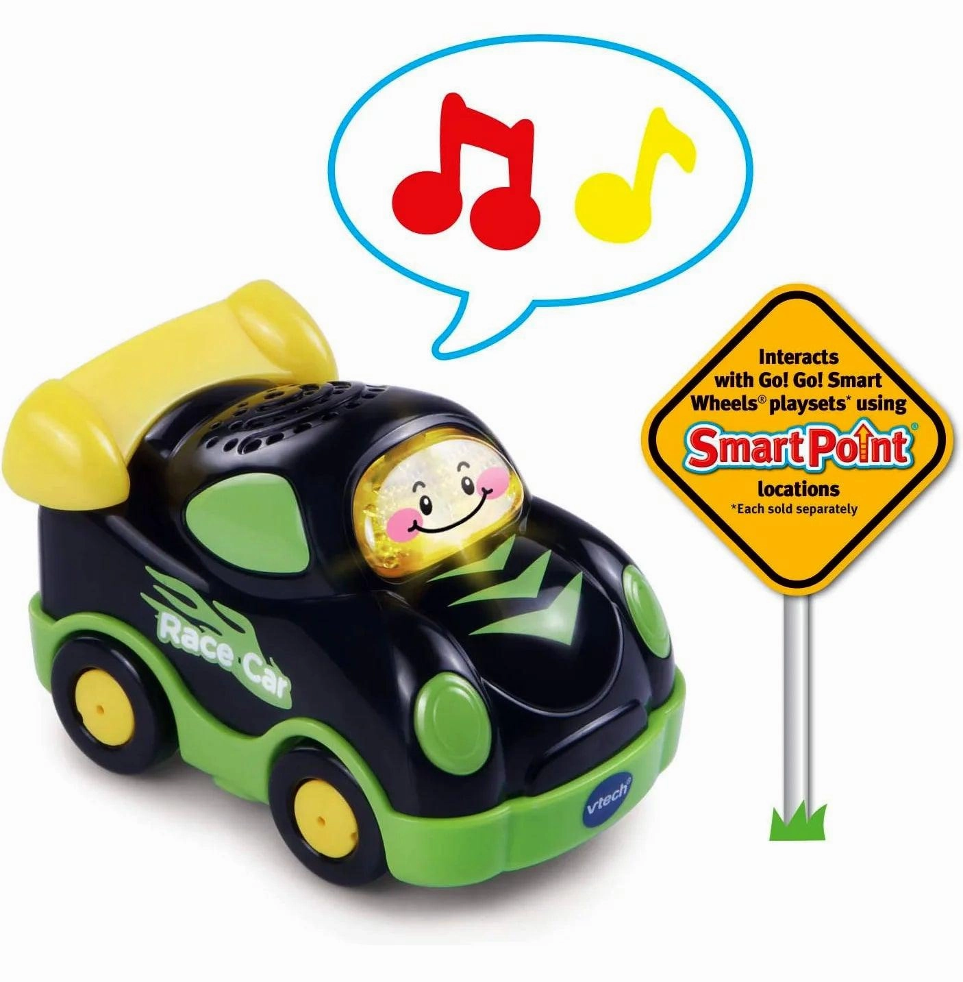 VTech Go! Go! Smart Wheels 3-in-1 Launch and Play Raceway Playset