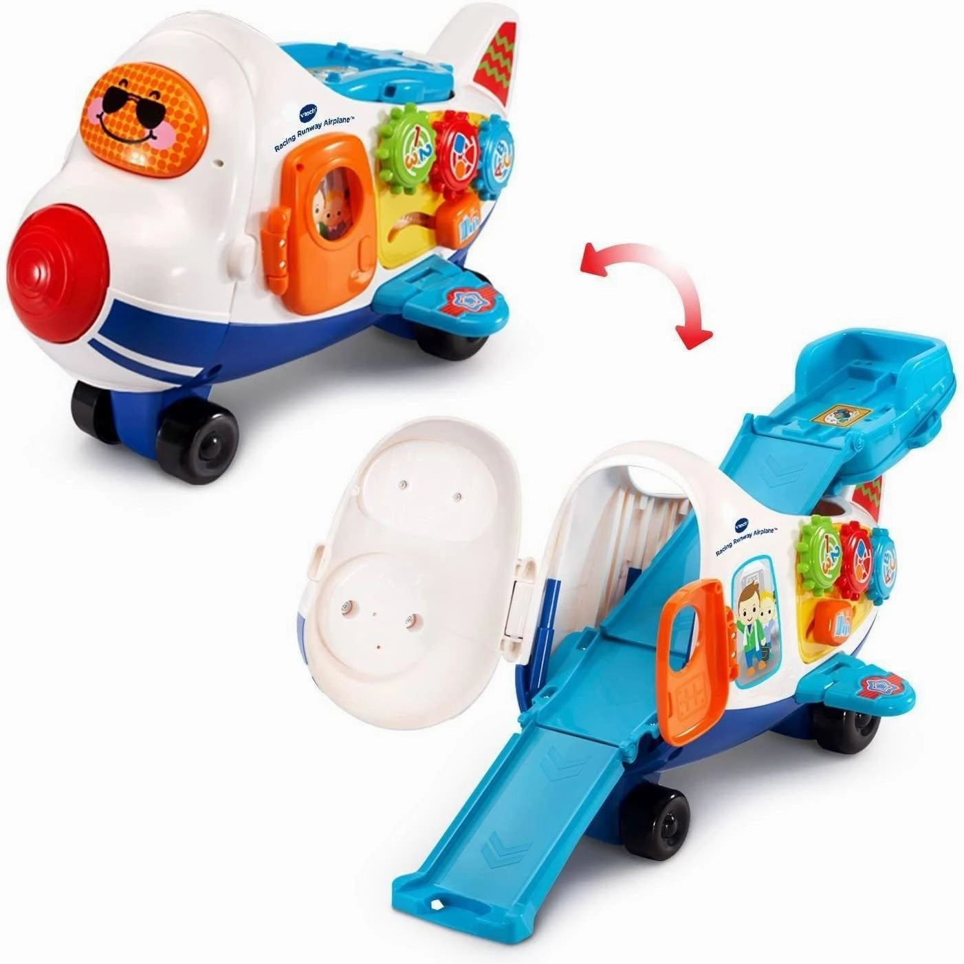 VTech Go! Go! Smart Wheels Racing Runway Airplane