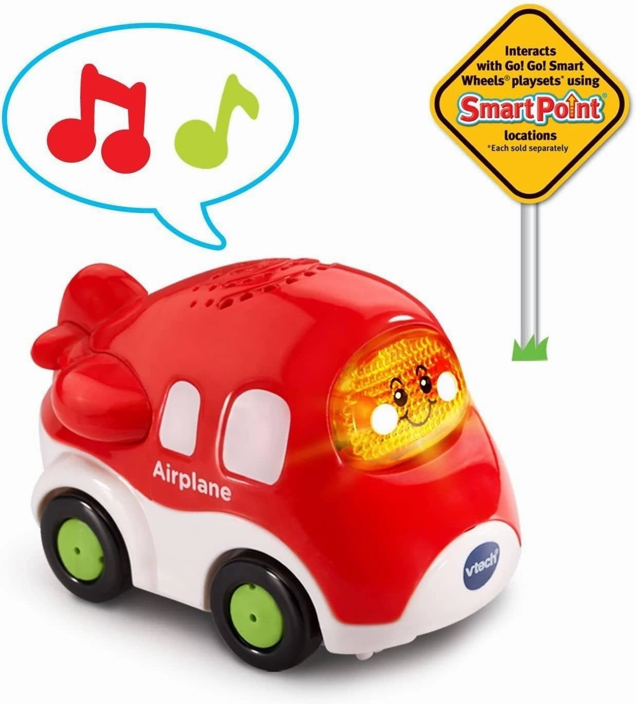 VTech Go! Go! Smart Wheels Racing Runway Airplane