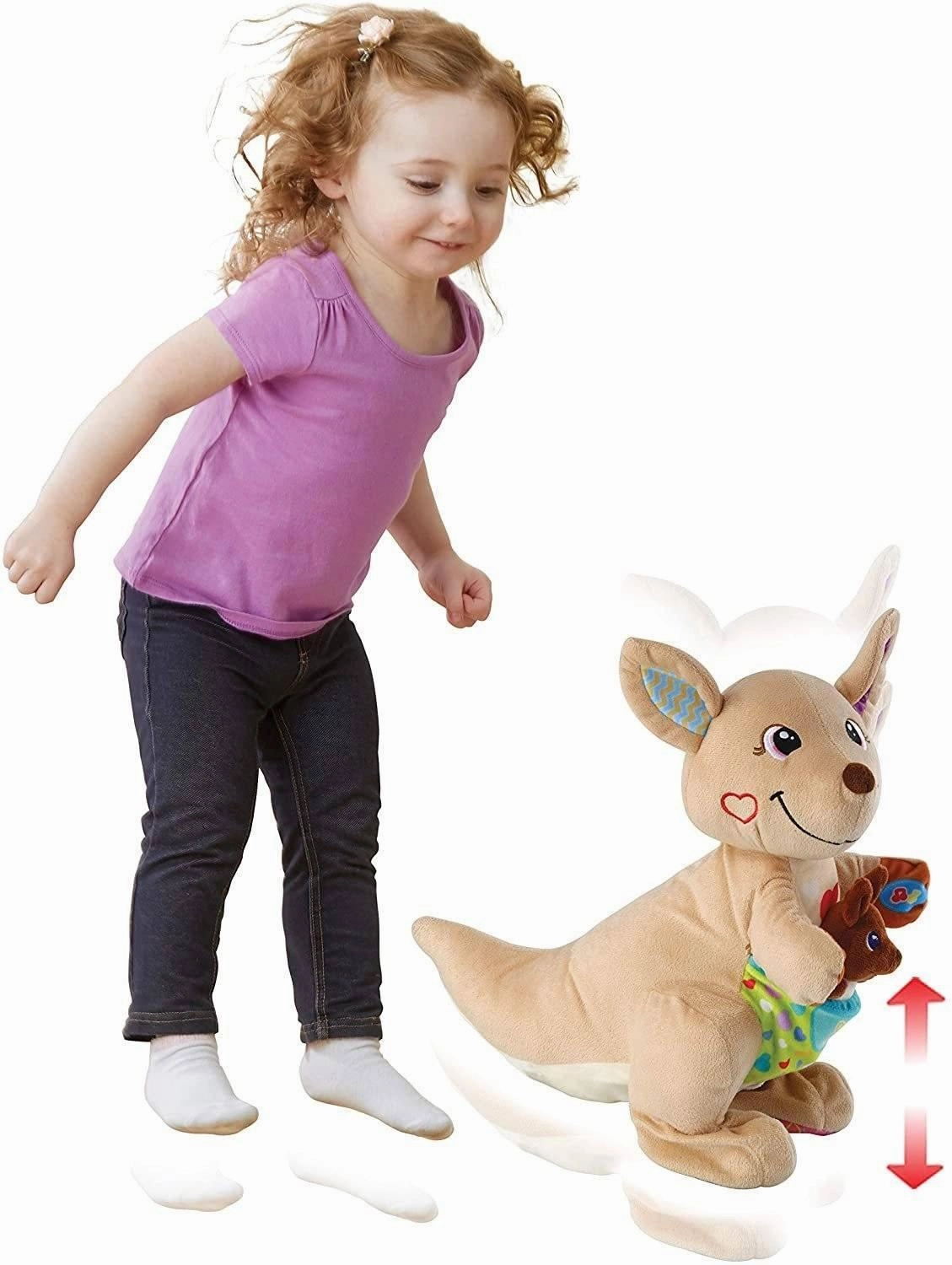 VTech Hop-A-Roo Kangaroo, Multicolour
