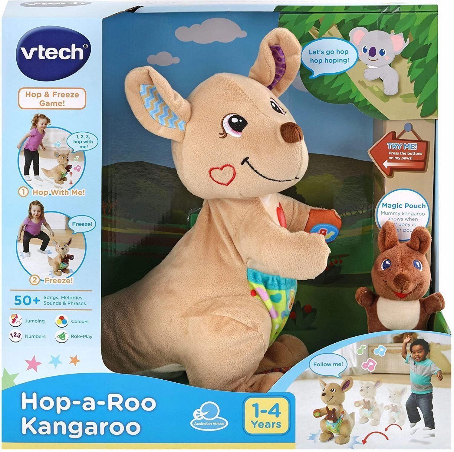 VTech Hop-A-Roo Kangaroo, Multicolour