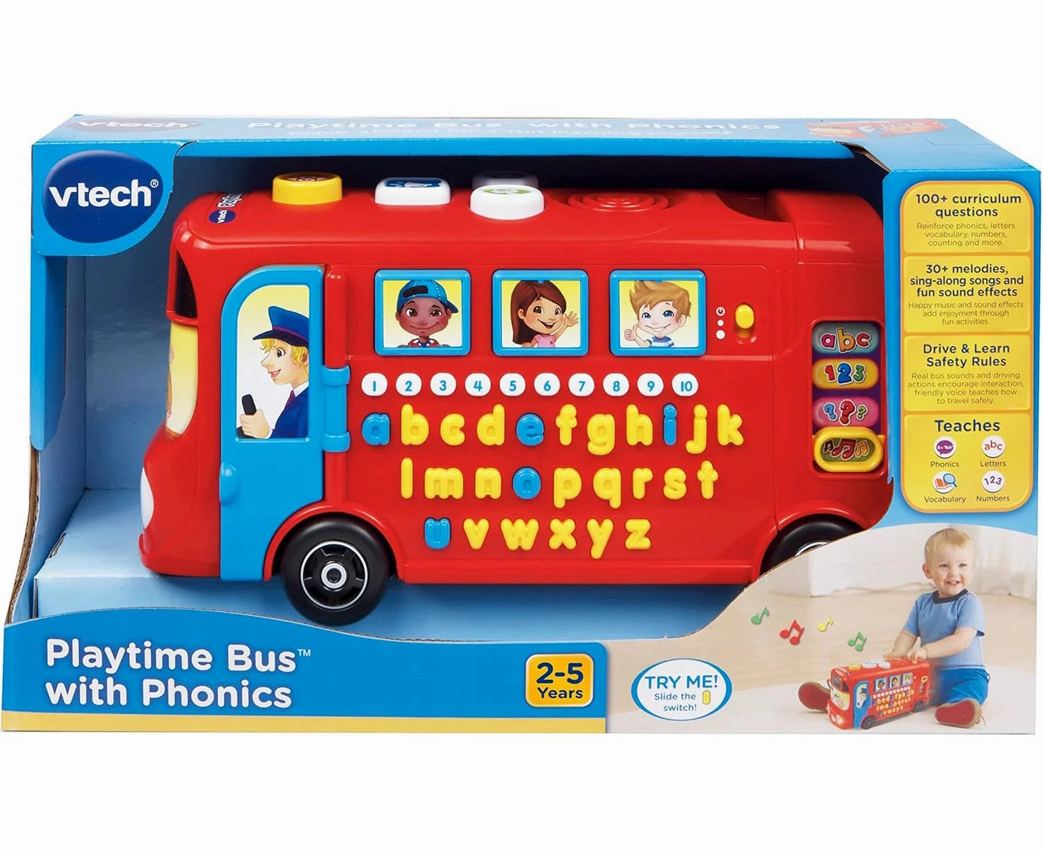 VTech Playtime Learning Bus with Phonics