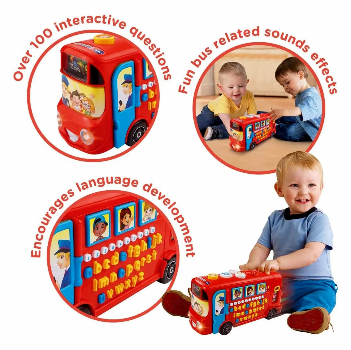 VTech Playtime Learning Bus with Phonics